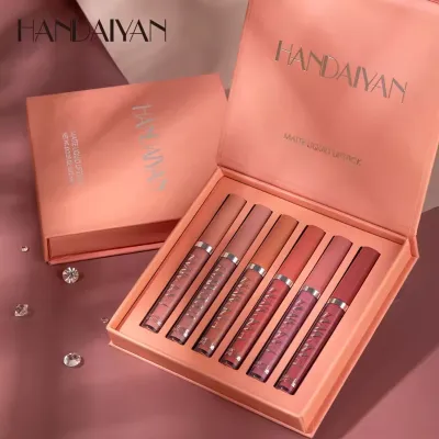 Handaiyan Matte Liquid Lipstick Set 6 Colors